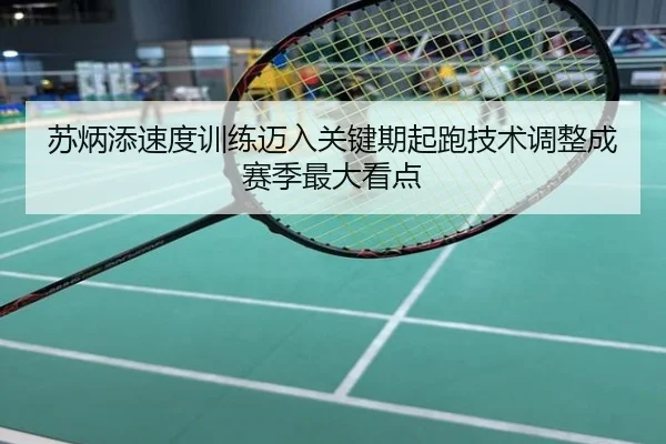 苏炳添速度训练迈入关键期起跑技术调整成赛季最大看点